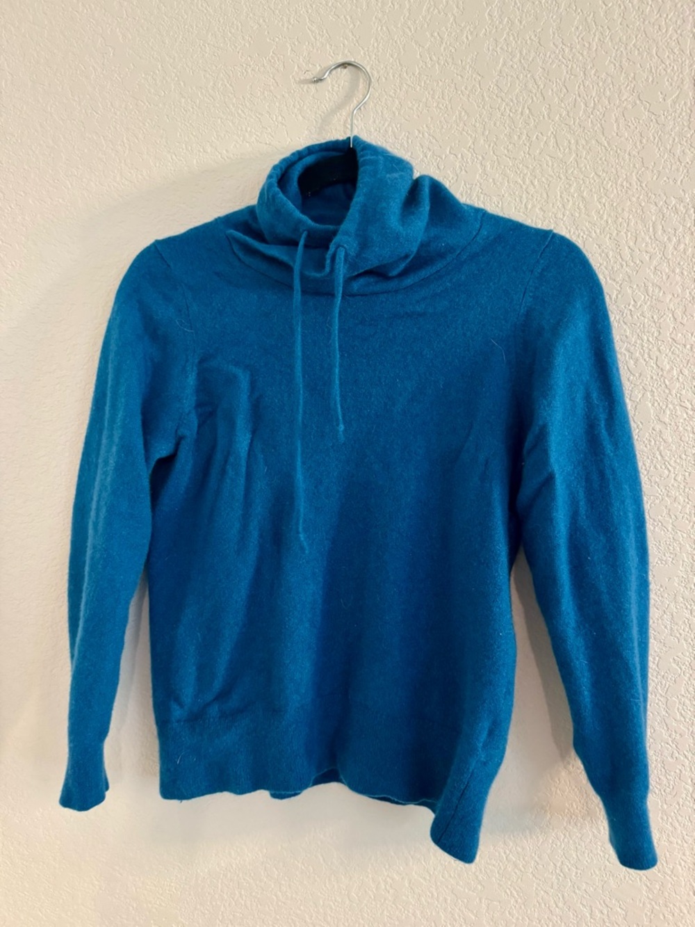 LL Bean Cashmere Funnel Neck Pullover Sweater